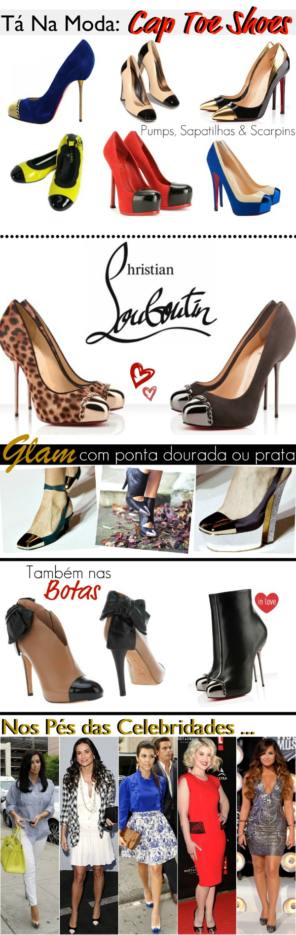 Tá Na Moda: Cap Toe Shoes | Camila Coelho