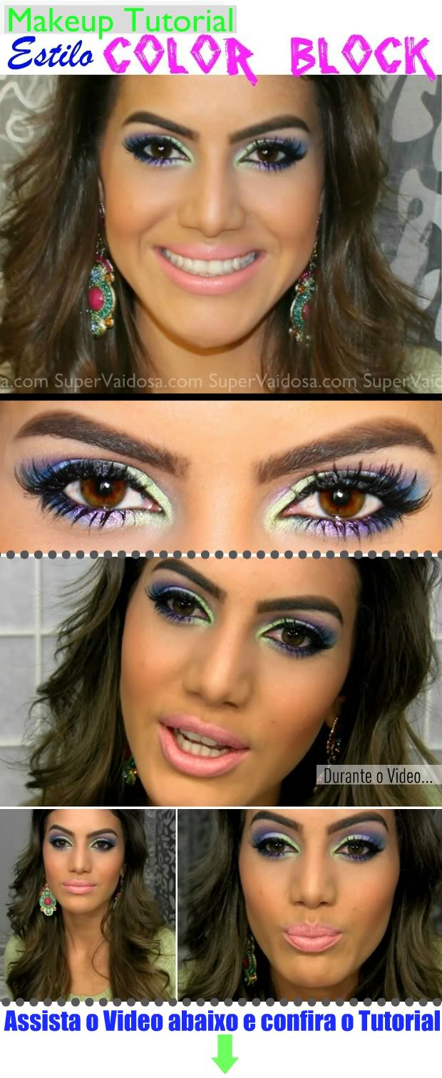 Maquiagem Color Block Style | Camila Coelho