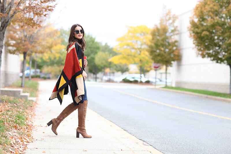Look of the day: Poncho and |