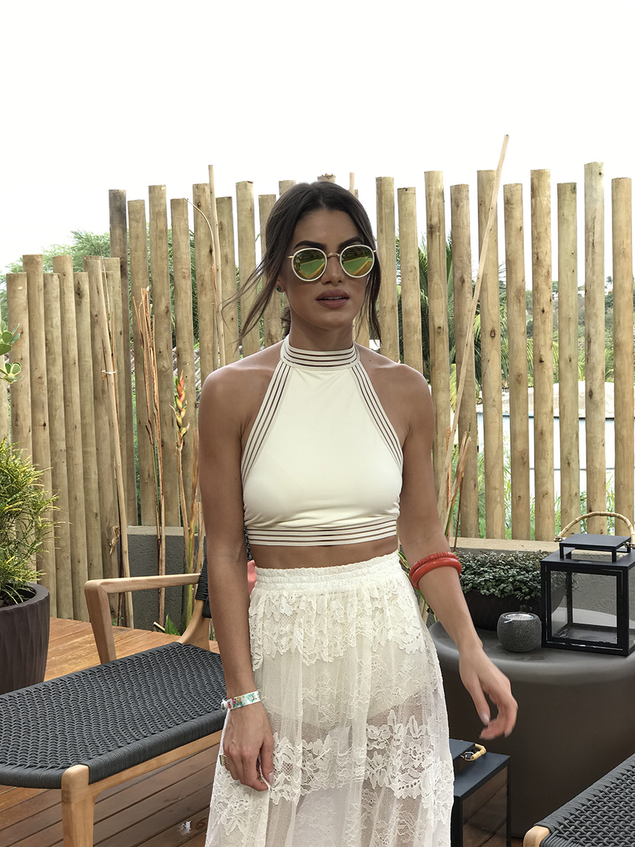 Summer Look - White and See-through