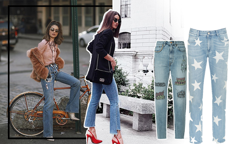 moda jeans 2019 inverno