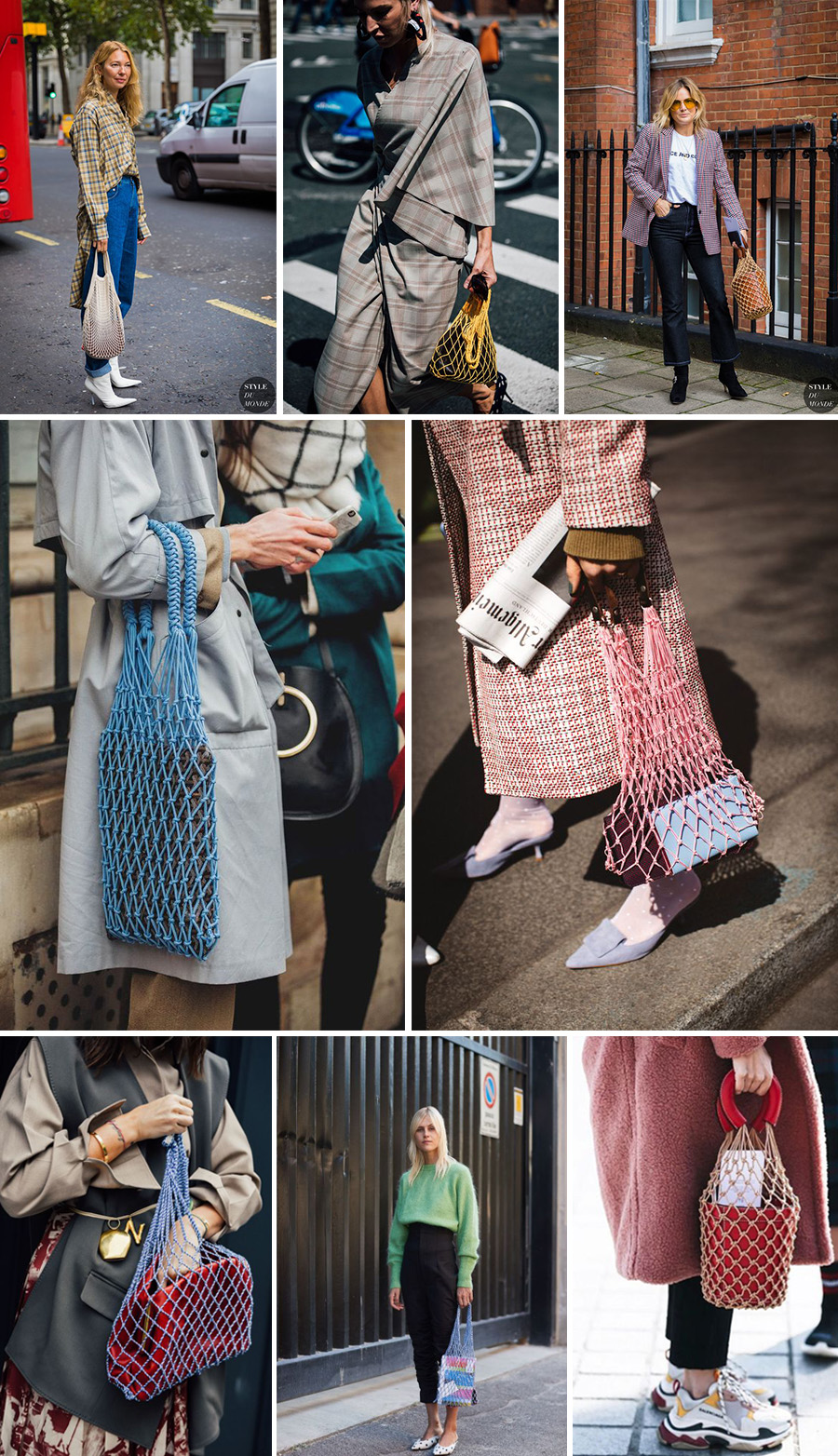The accessory of the moment: Net Bags