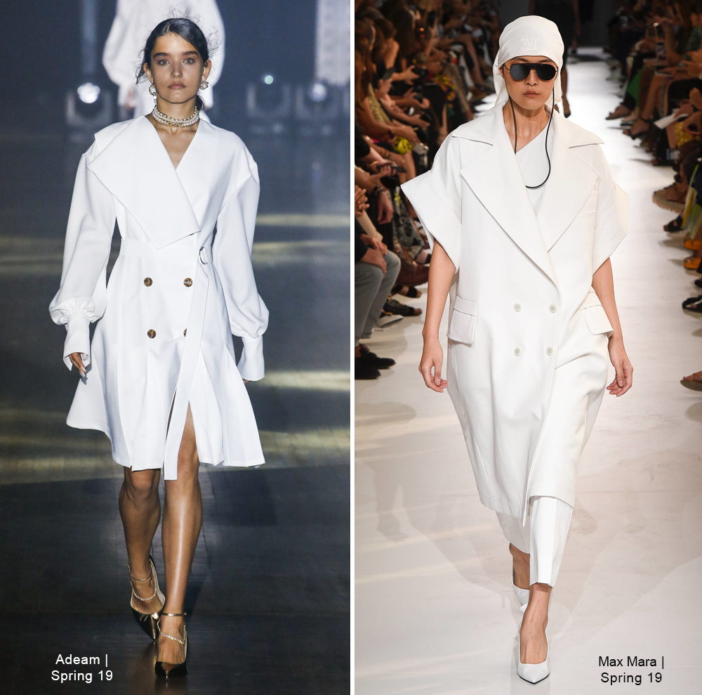 From the Runway to StreetStyle: White Coat - Super Vaidosa