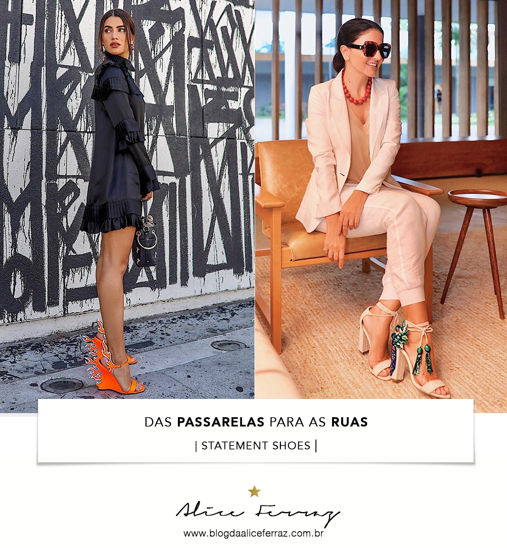 DAS PASSARELAS PARA AS RUAS: STATEMENT SHOES | Camila Coelho