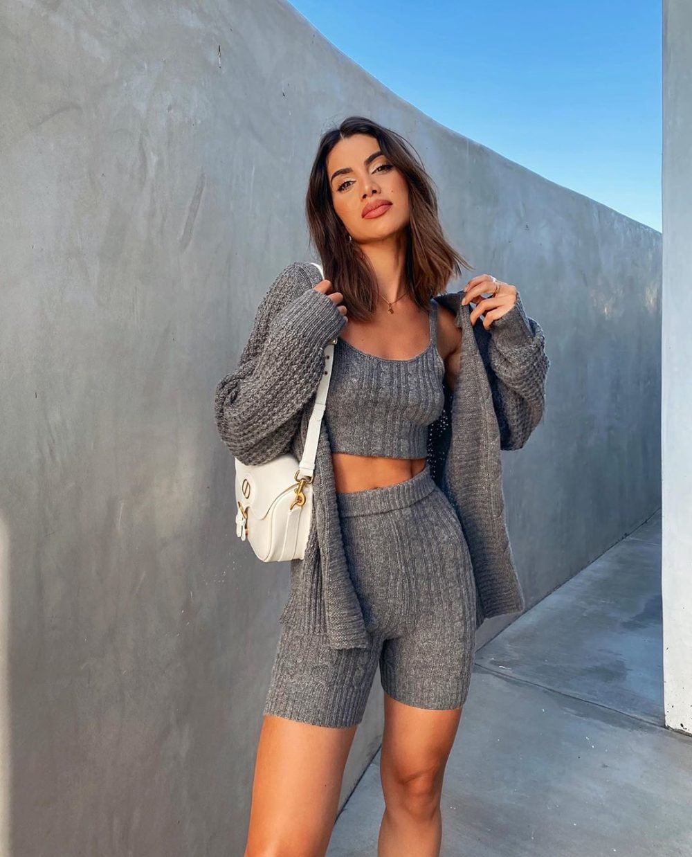 The Perfect Summer to Fall Outfit: The Knit Set