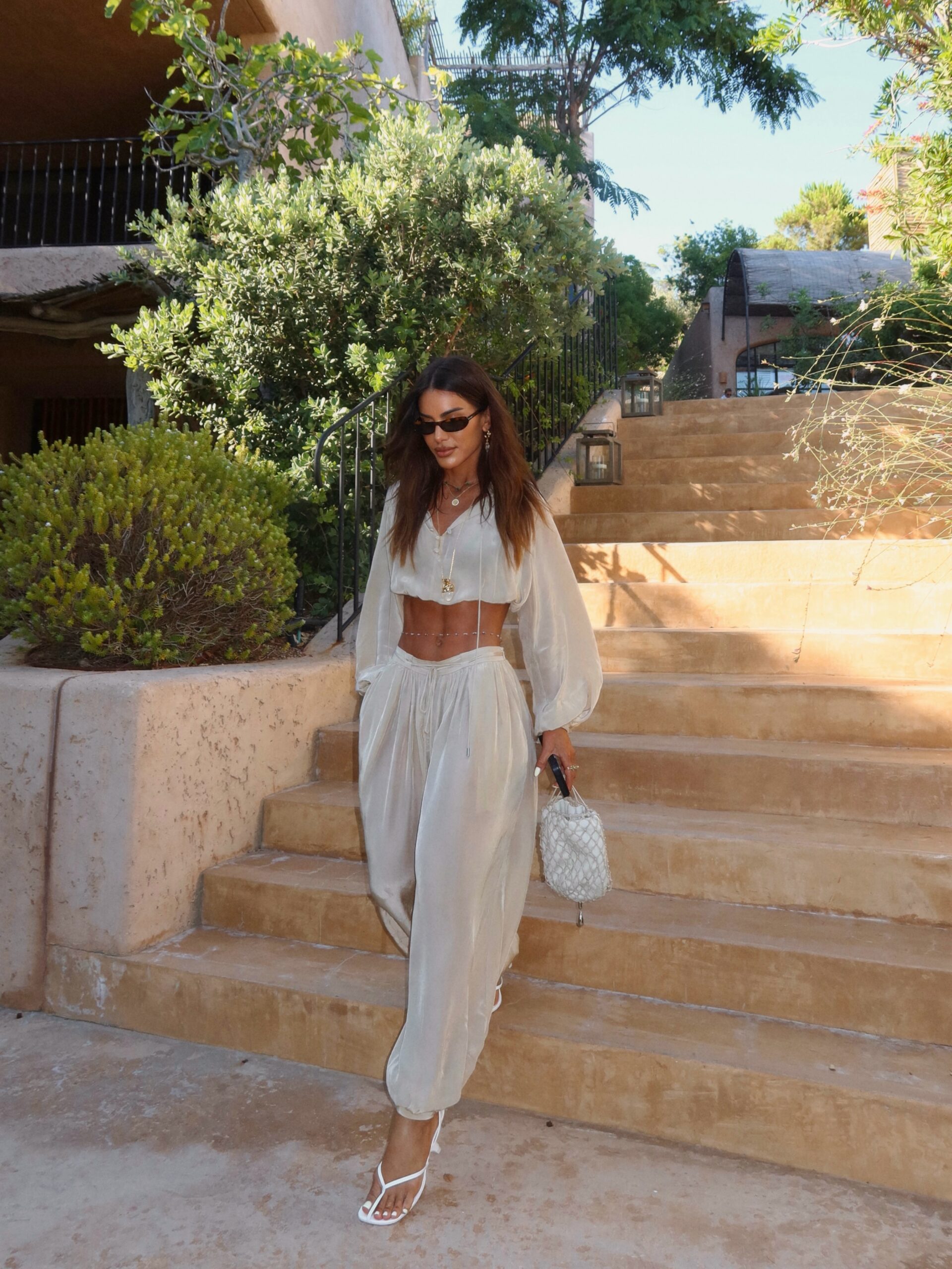 Outfit of the Day: Aladdin Pants in Ibiza | Camila Coelho